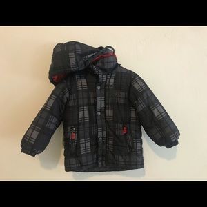 Toddler Boys Oshkosh Winter coat with hood size 4